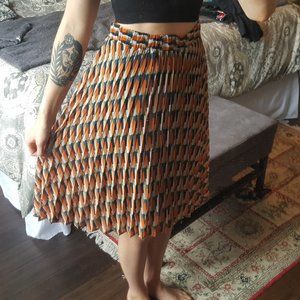 Forever 21 midi pleated skirt.